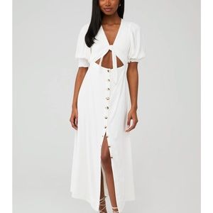 Free People - String of Hearts Maxi Dress - White